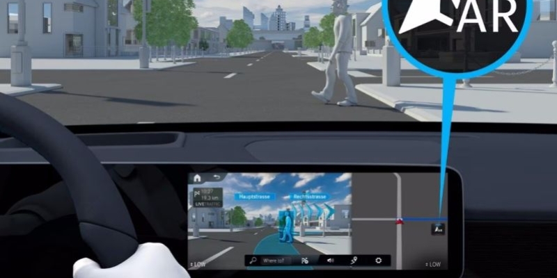 Realtà Aumentata MBUX per la navigazione