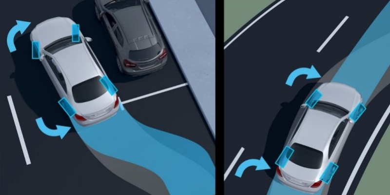 Asse posteriore sterzante AMG