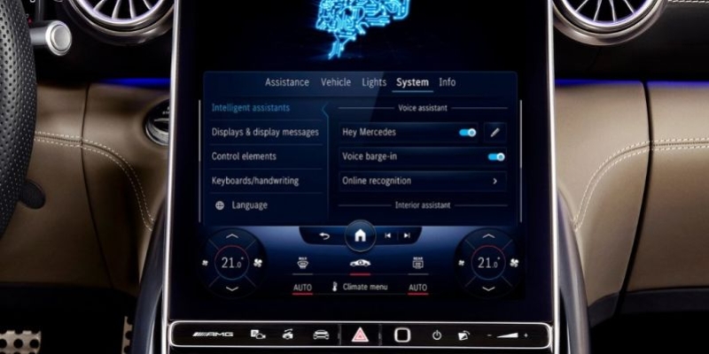 Assistente vocale MBUX