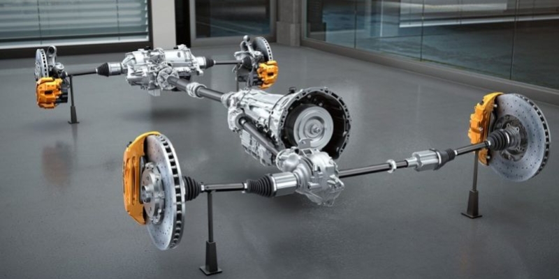 Trazione integrale 4MATIC+ Performance AMG completamente variabile