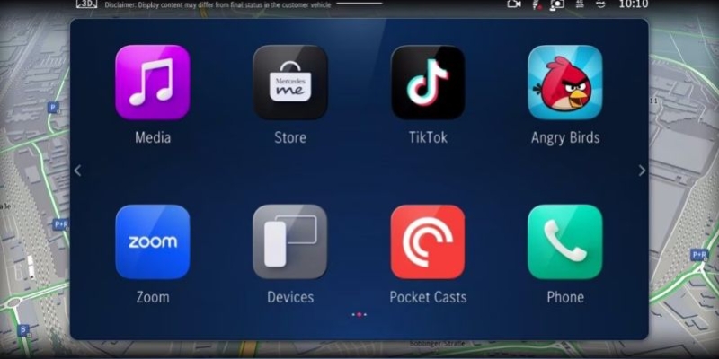 Predisposizione per MBUX Entertainment Plus