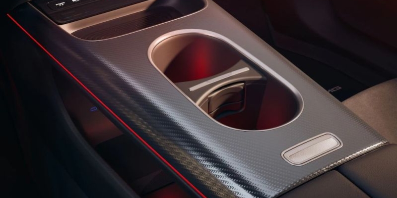 Consolle centrale su due livelli