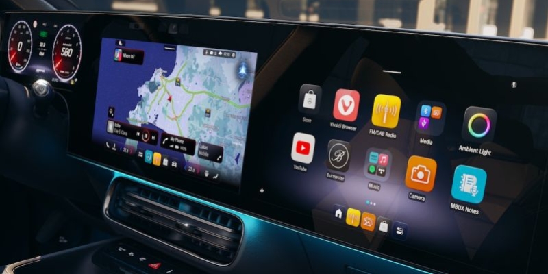 MBUX con una nuova interfaccia utente