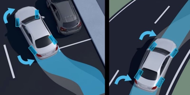 Asse posteriore sterzante AMG