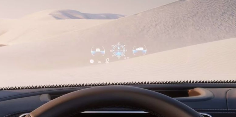 Head-up display.