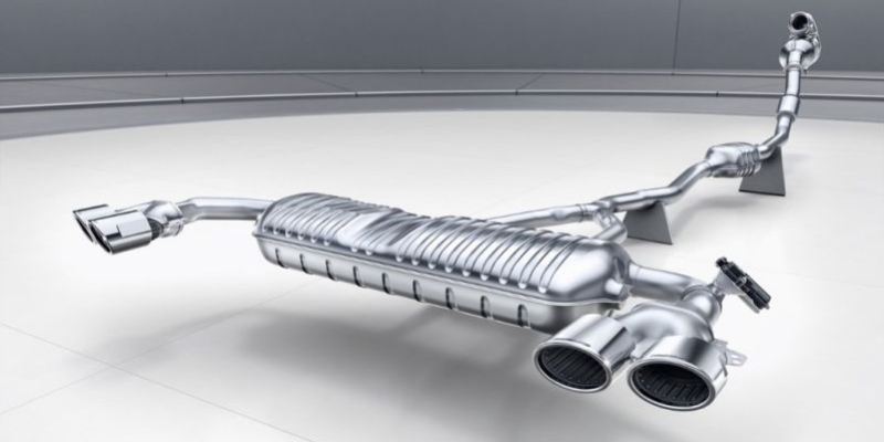 Impianto di scarico Performance AMG  inseribile