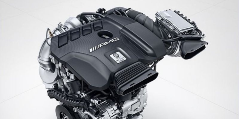 Motore AMG a 4 cilindri