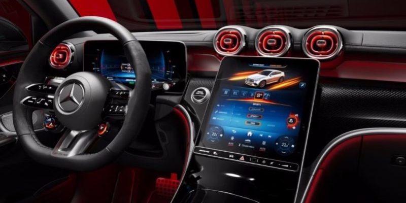 Strumentazione specifica AMG e visualizzazione digitale degli strumenti