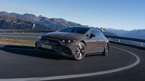 Mercedes EQS, debutta lo steer-by-wire: lo sterzo senza collegamento meccanico